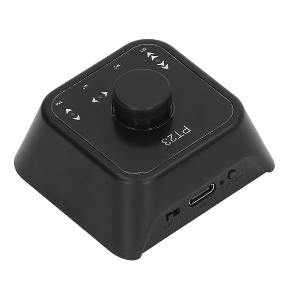 Højkvalitets Bluetooth fodbetjent multimediecontroller (leveres med