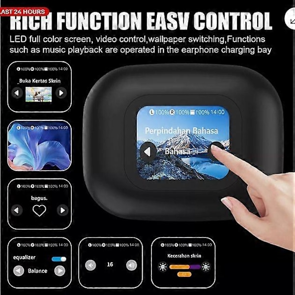 2025 144+ kielen AI-kääntäjäkuulokkeet reaaliaikainen Bluetooth-käännös