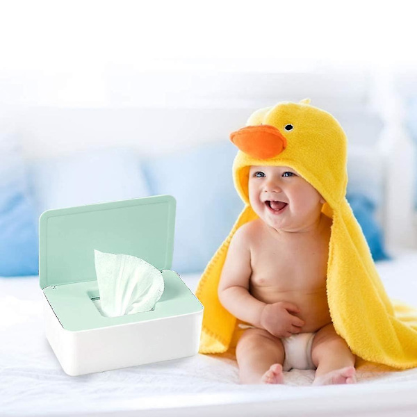 Vådservietkasse Vådserviet Opbevaringskasse Vådt Toiletpapirkasse Vådt Toiletpapir Dispenser Babykasse Brugt Til At Læsse Papir Vådservietter Baby Plastik, Grå