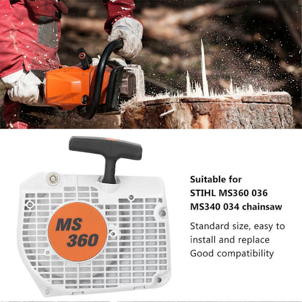 Højkvalitets motorsavs starter trækplade egnet til Stihl Ms360 036 MS340