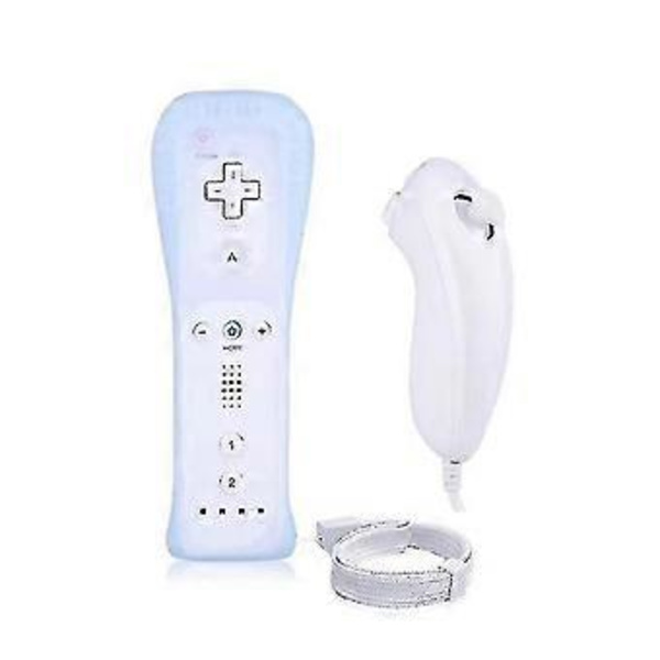 Hvid Wii Remote Controller til Wii og Wii U konsol