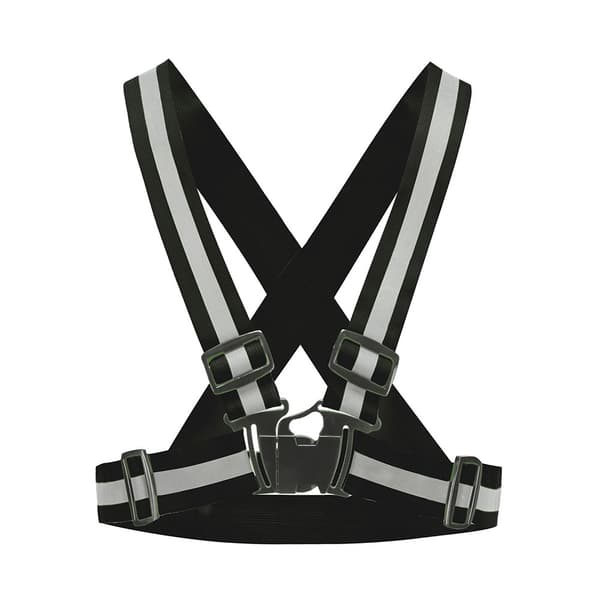 Reflekssele til voksne og børn / Refleksvest - Justerbar One size