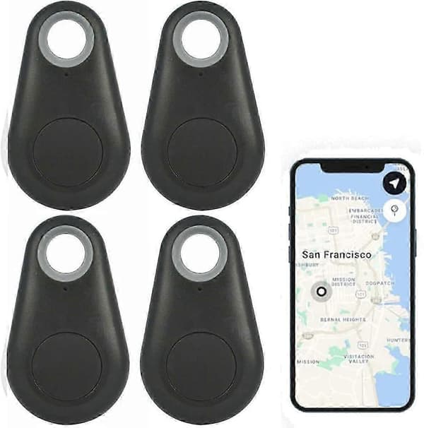 4X Samsung Smart Finder Nøgle Tracker Trådløs Bluetooth Locator Smart Tag