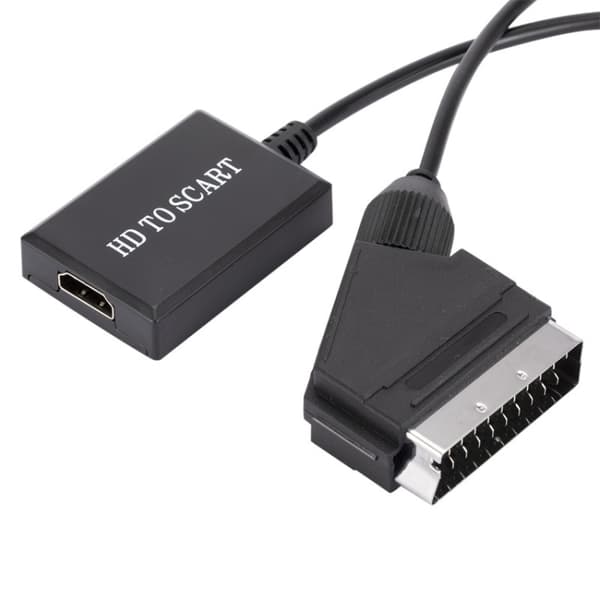 HDMI til Scart-konverter – 1080p-konvertering med lyd- og videounderstøttelse