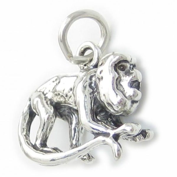Vrålapa Sterling Silver Berlock .925 X 1 Vrålande Apor Berlocker - 3589