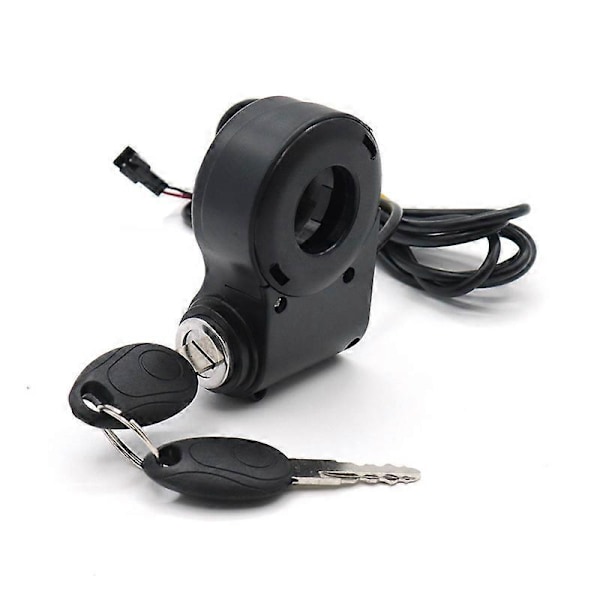 E-Pyörän virtalukko avaimella, peukalokaasu ja virtakytkin KUGOO M4 M5/Xiao Mi M365 Universal Electric -malleille