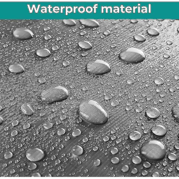Suojapeite - 2x2m Harmaa Polyeteenipeite, Vedenpitävä, Sääsuojattu