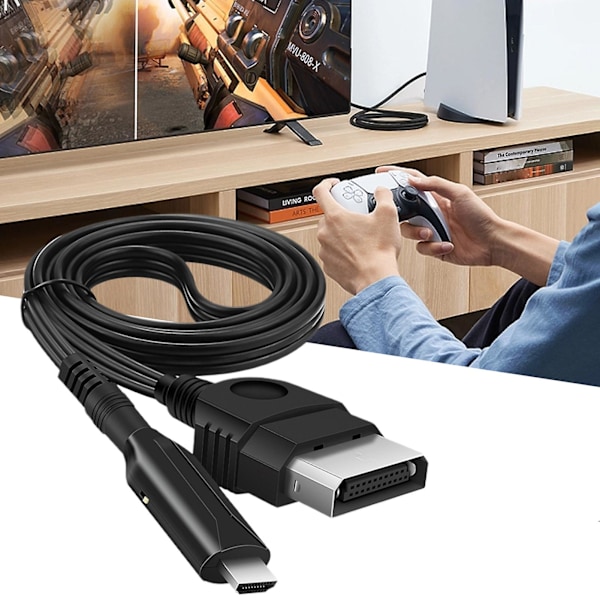 Videokonverter 1080P Bærbar Mini Plug & Play for XBOX til HDMI-kompatibel Videoadapterkabel