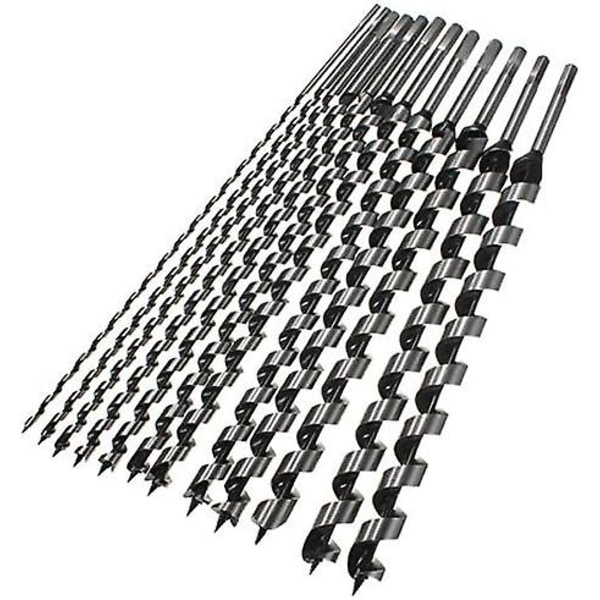 460mm 6-28mm Hex Shank Brad Point Auger Drill Bit Spiral Woodworking Drilling Tool - 16mm