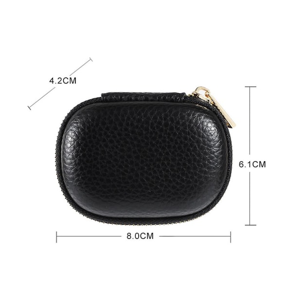 För fodral för B&o för Play Beoplay E8 headset PU läder stöttåligt skydd