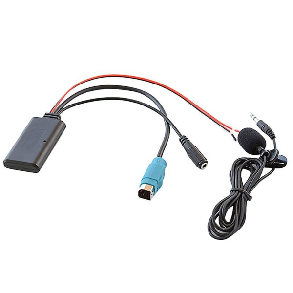 Bilradio -237B AUX-inngangserstatning 3,5 mm lyd MP3 Bluetooth 5.0 mikrofonadapter for