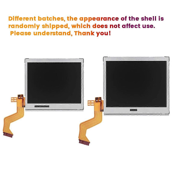 Övre LCD-skärm för Nintend DS Lite NDSL NDS Lite Ersättning Reparation LCD-skärm