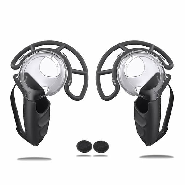 For Quest 3 Controller Gaming VR Tilbehør Udvidet Etui Til 3 Touch Controller Etui Sort