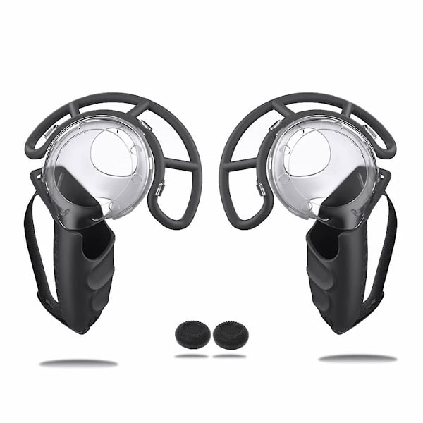 For Quest 3 Controller Gaming VR Tilbehør Utvidet Etui For 3 Touch Controller Etui Svart