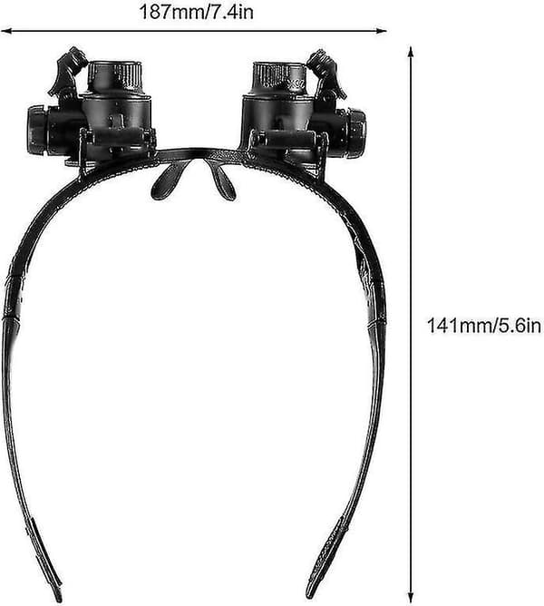 Suurennuslasit LED-valoilla