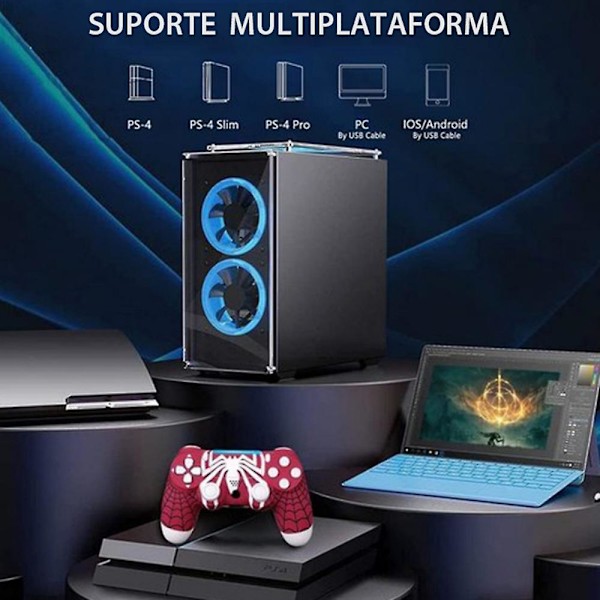 PS4 Langaton Bluetooth-peliohjain Spider