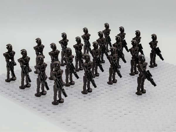 Commando Droids Kaptein 21 stk Hær Tilpassede Figurer Sett