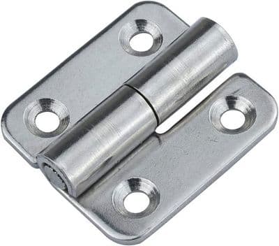 Avtakbare dørhengsler - YYV - 15 tommer - 304 rustfritt stål - Rustfritt - Pakke med 6