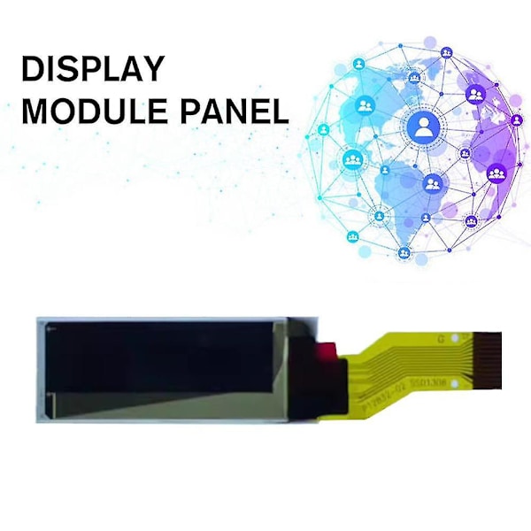 0,91\" OLED LCD -näyttömoduuli Breakout-levy 128X32 SSD1306 12 nastaa