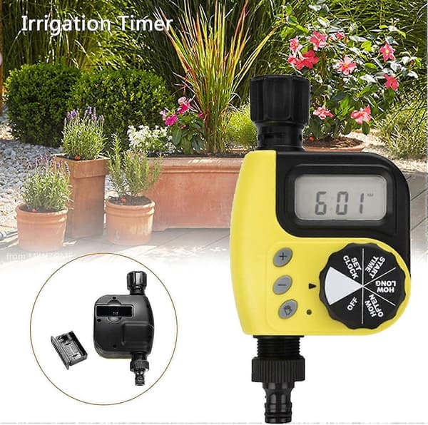 Vanningstimer - 1/2\" og 3/4\" LCD Digital Sprinkler, Timer, Programmerbar