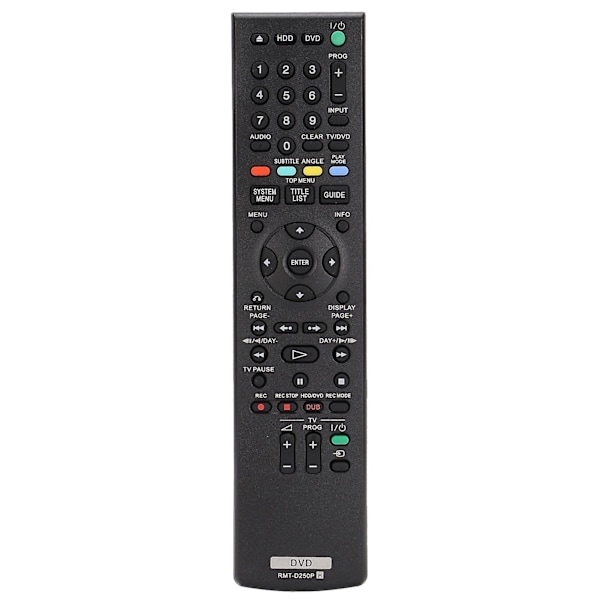 Fjernkontroll Kompatibel Med RMT-D250P Sony RMT-D247P RMT-D251P RMT-D224P