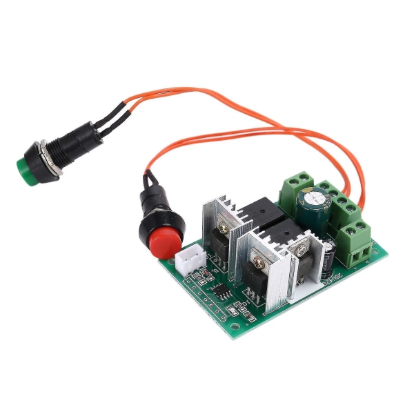 10A Pwm Dc Motor Controller Framåt Och Bakåt Linjär Ställdon Regulator Hastighetskontroll Självåterställning -ZHENV