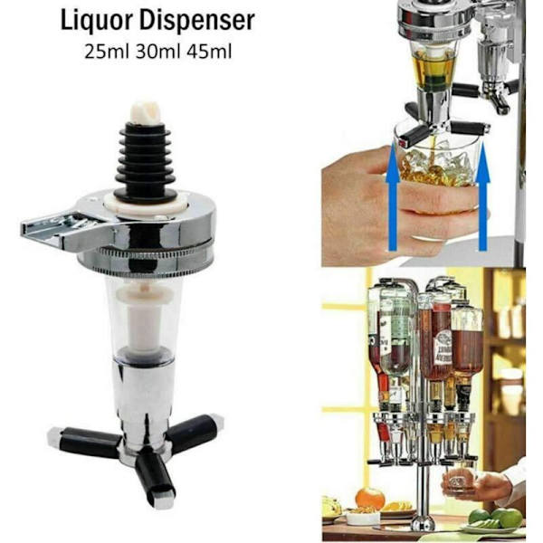 2-pack optiska barspritmått. vin. cocktail. bar - 30 ml