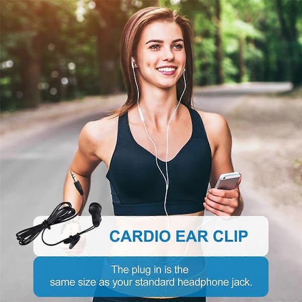 Cardio ØREKLIPS Pulsmåler Sensor til Cardio