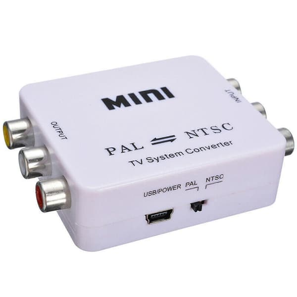 PAL/NTSC/SECAM til PAL/NTSC Bi-al TV System Ser Konverter Adapter