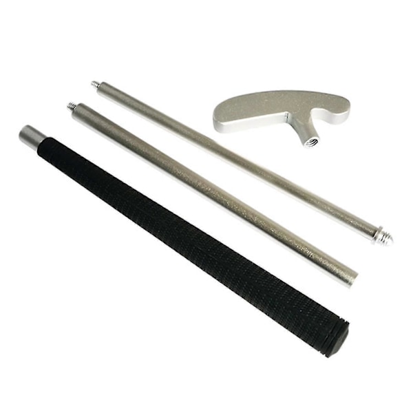 3-delt Foldbar Højre/Venstrehåndet Golf Putter Klub Portable Rejse Putter
