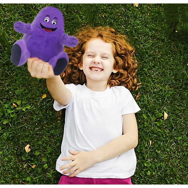 Grimace Shake Gullig Plush Leksak Plushie Fylld Djurleksak Speldocka