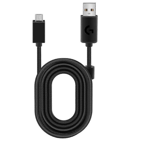 2M USB Hovedtelefonkabel Lydkabel til Logitech G633 G633S Headset