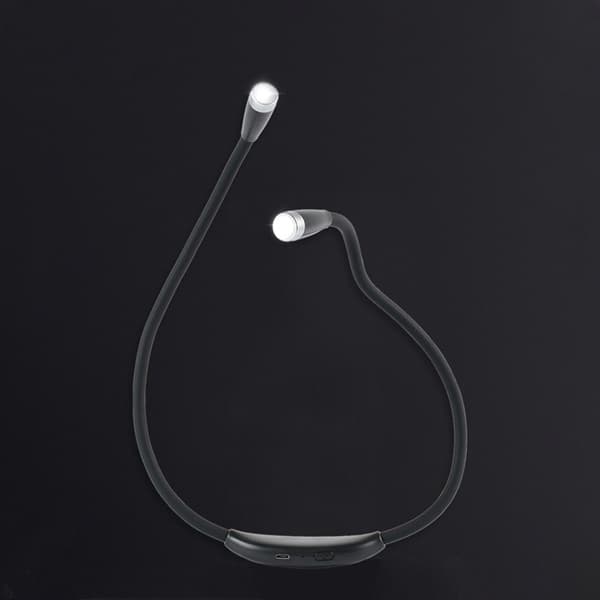 LED-halslampe med sterkere belysning