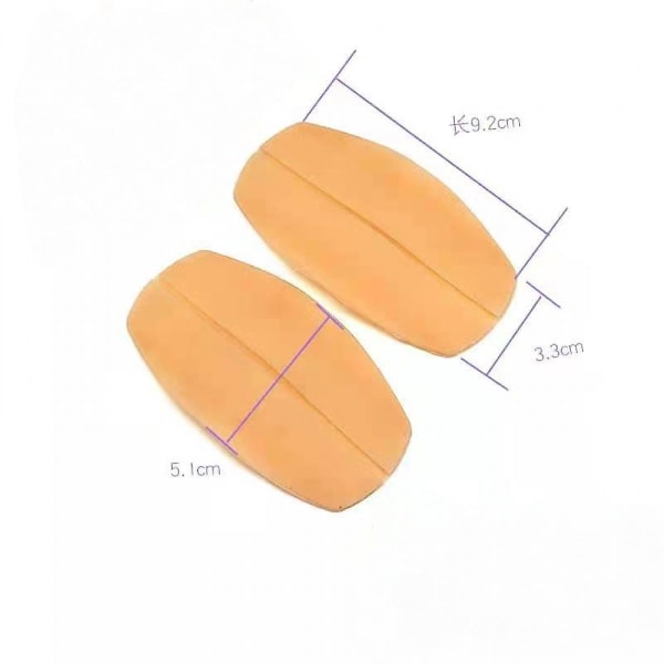 4 par silikon-bh-remkuddar Hållare Halkfri böjlig axelskyddsdynor underlättar axelbesvär (håll)