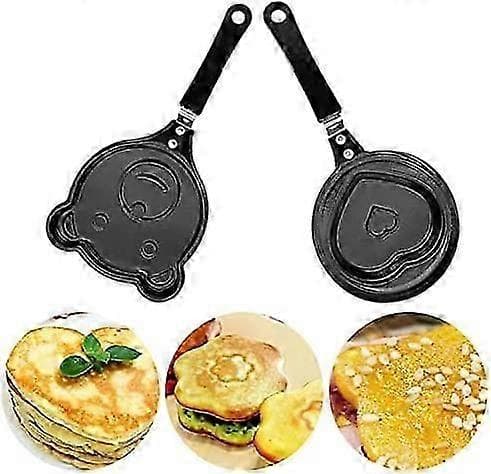 Egg Stekepanne Pannekake Pan Maker Søt Nonstick Kokeutstyr Mini Tegneserie