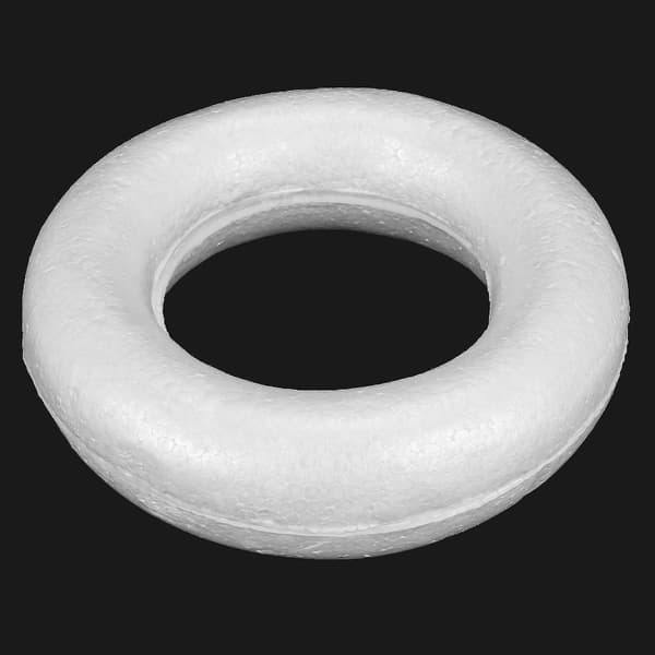 Craftmill Halvrunda Skumringar / Kransar 25cm - Förpackning med (5)