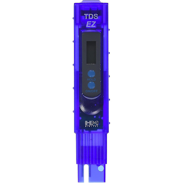 TDS-EZ Vandkvalitet TDS Tester, 0-9990ppm Måleområde, 1ppm Opløsning, Nøjagtighed På +/-3% Af Læsning