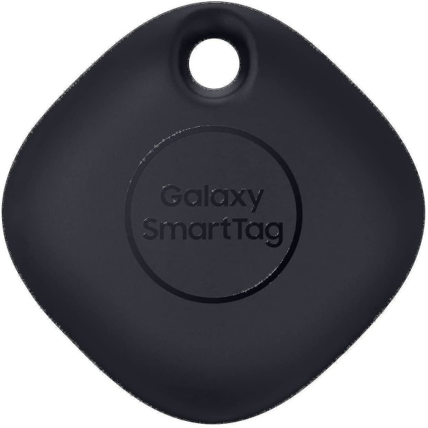 2024 officiell Galaxy Smarttag Bluetooth Item/key Finder - 1 Pack - Svart (