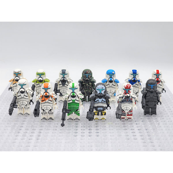 Star Wars Clone Commandos Delta Squad Assortment 13 Byggklossleksaker