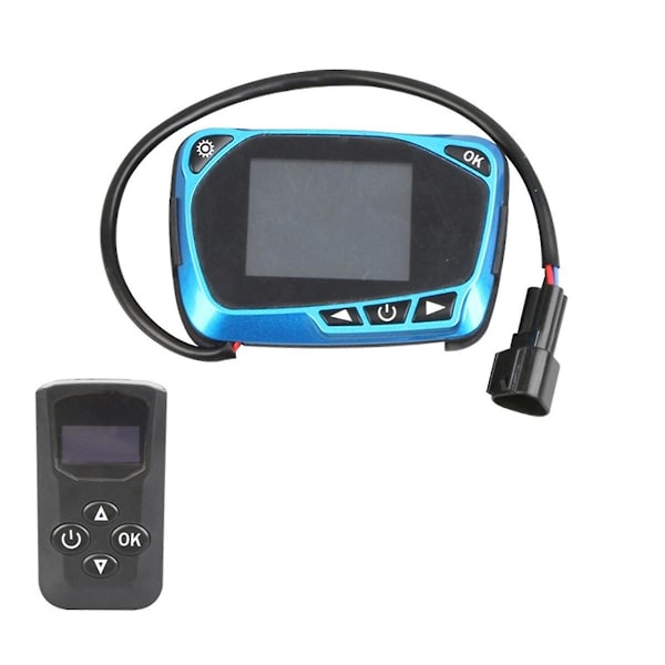 Parkeringsvärmare LCD-display Termostat Monitorbrytare / Fjärrkontroll för 5kw/8kw Bilvärmare Parkeringsvärmare
