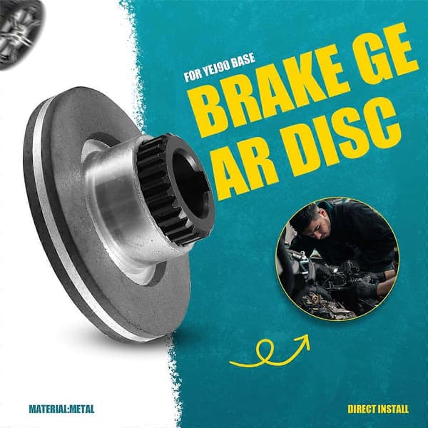 98MM Elektromagnetisk Bremsemotor Friksjonsbrems for YEJ90 Base