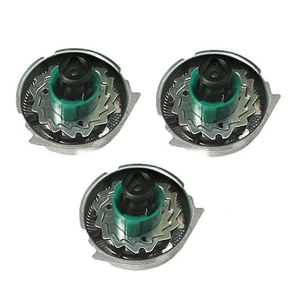 3 st rakbladshuvuden för Philips RQ11 Dual Precision