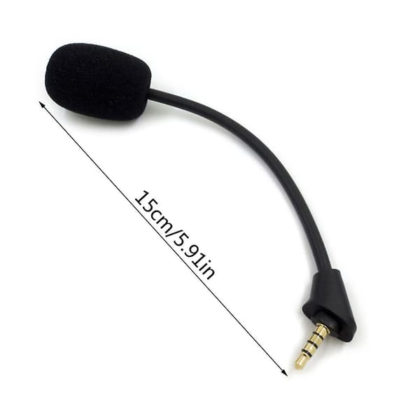 Mikrofon for HyperX Cloud Alpha Wireless Gaming Headset, Avtakbar Mic Boom