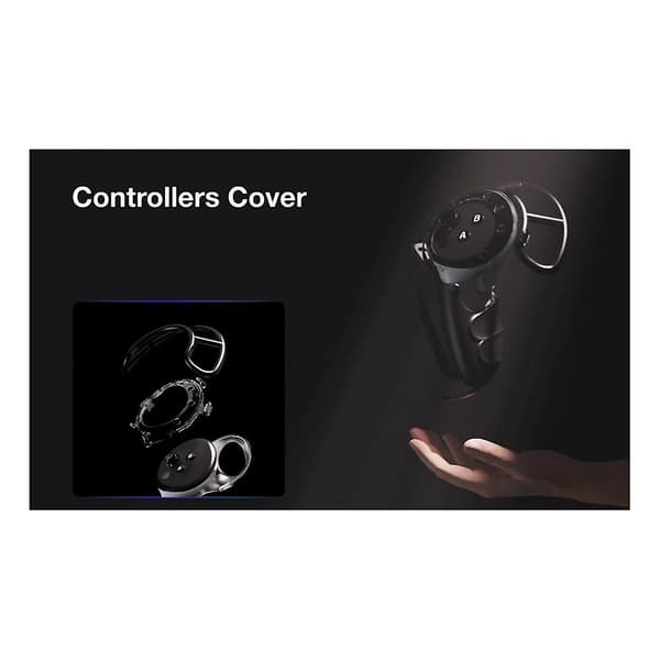 For Quest 3 Controller Gaming VR Tilbehør Utvidet Etui For 3 Touch Controller Etui Svart