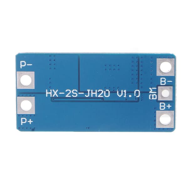 2s 10a 7.4v 18650 Lithium-lader til beskyttelsesplade BMS PCM-modul med balancering