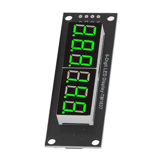 Højkvalitets 0,36 tommer LED digitalt displaymodul seks-cifret digitalt rør TM1637