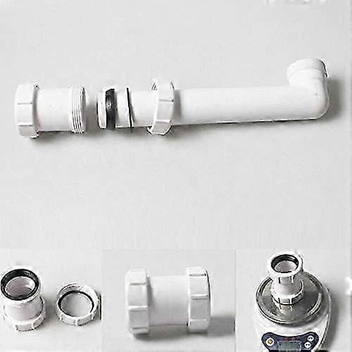 PVC Rak Koppling 40mm 1/2\" Rör Avlopp Kompressionskoppling (1-pack)