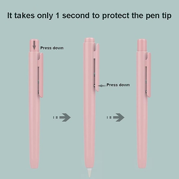 Automatisk In- och Utrullande Penna Etui för Apple Pencil 2