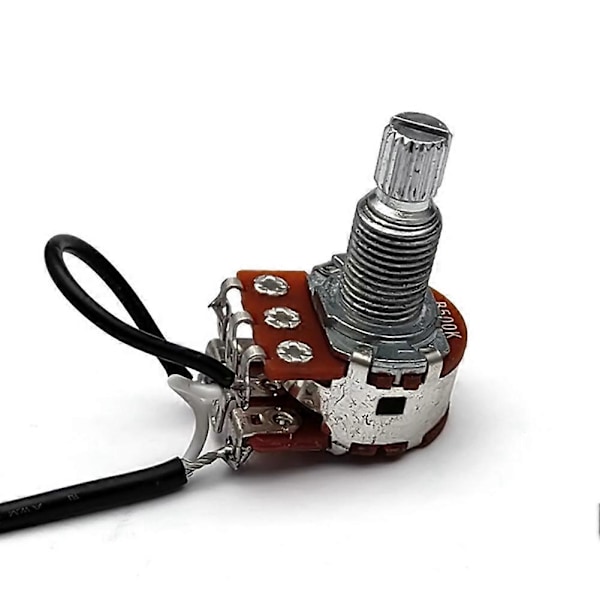 3-bands EQ Förförstärkarkrets Gitarr Dubbel Potentiometer för Aktiv Basgitarr Pickup 5 Kontrollknappar Gui
