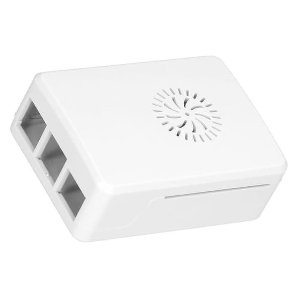 Korkealaatuinen Raspberry Pi 4B suojakotelo, valkoinen